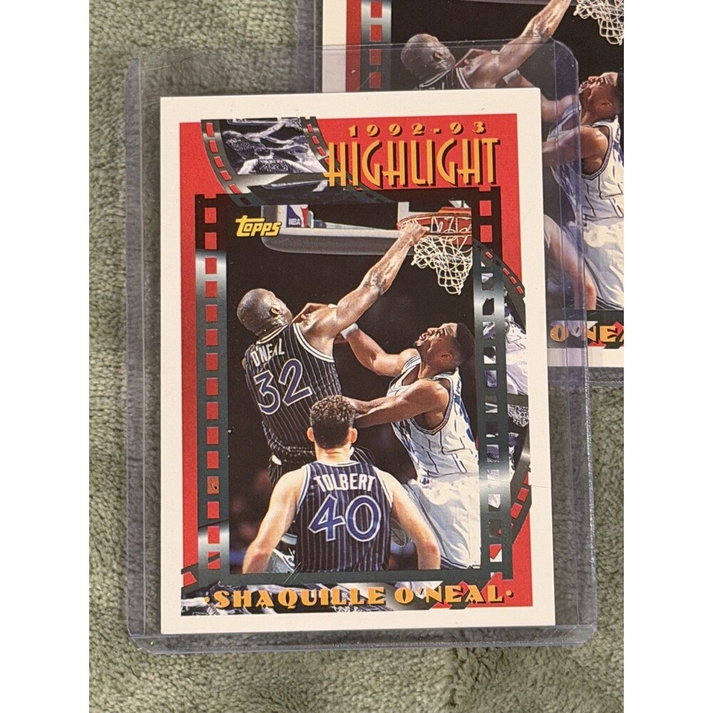 1993-94 Topps - Season Highlights Shaquille O'Neal #3